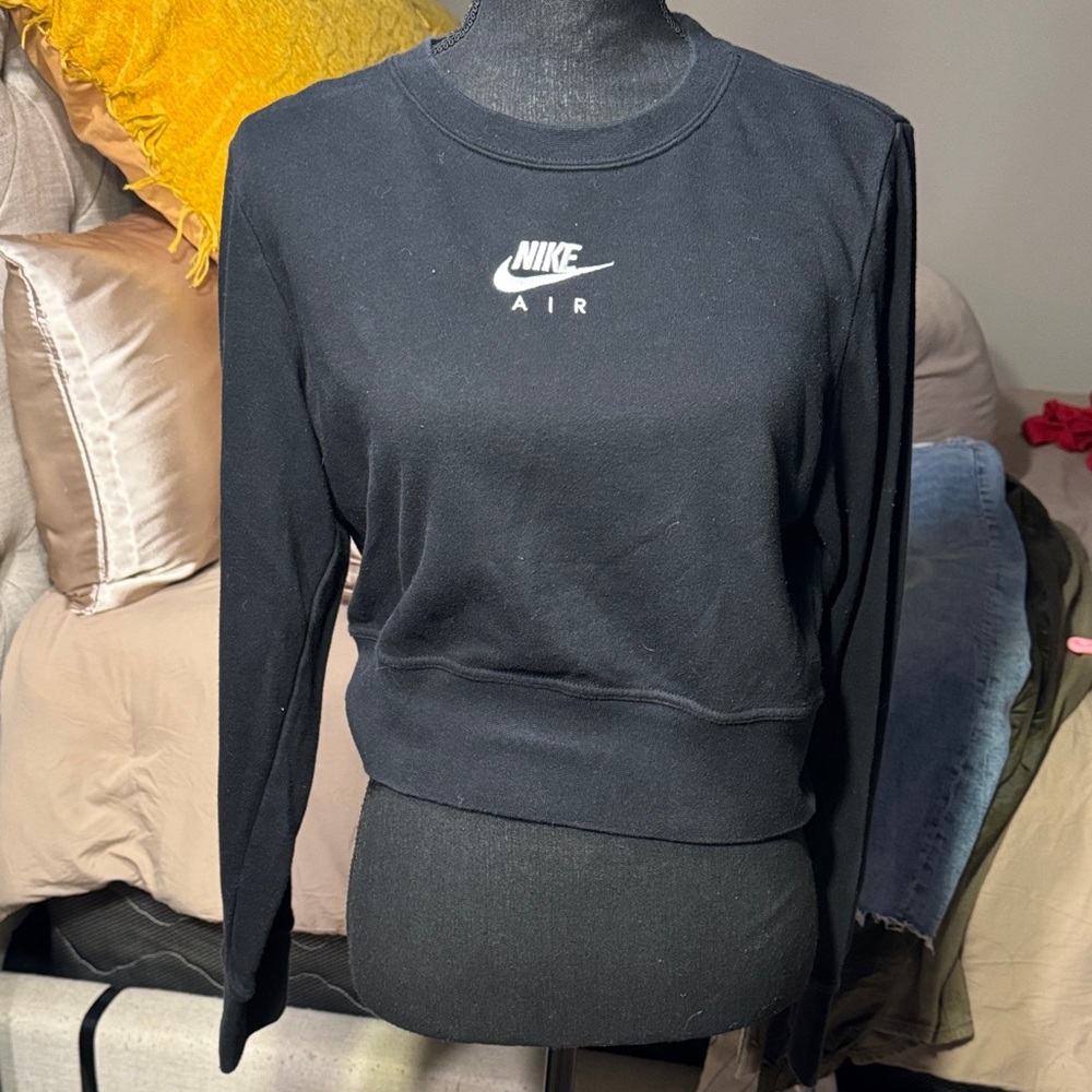 Nike Women's Black Air Sweatshirt